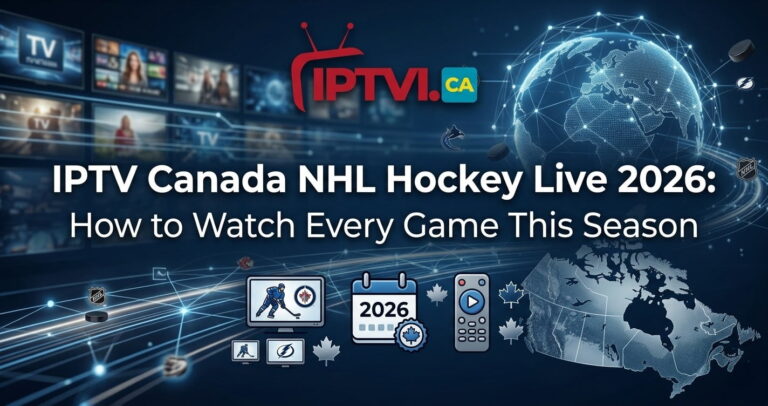 IPTV Canada NHL Hockey Live 2026: How to Watch Every Game This Season