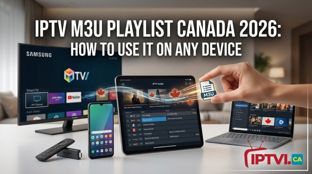 IPTV M3U Playlist Canada 2026: How to Use It on Any Device