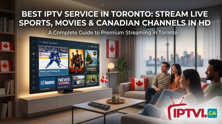 Best IPTV Service in Toronto – Stream Live Sports, Movies & Canadian Channels in HD