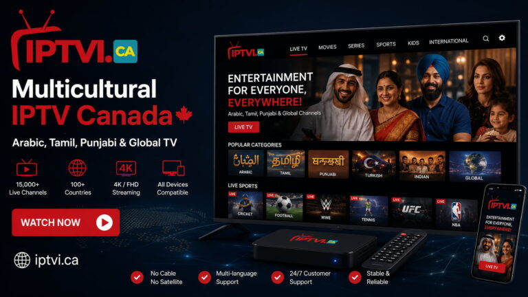 Multicultural IPTV Canada | Arabic, Tamil, Punjabi & Global TV