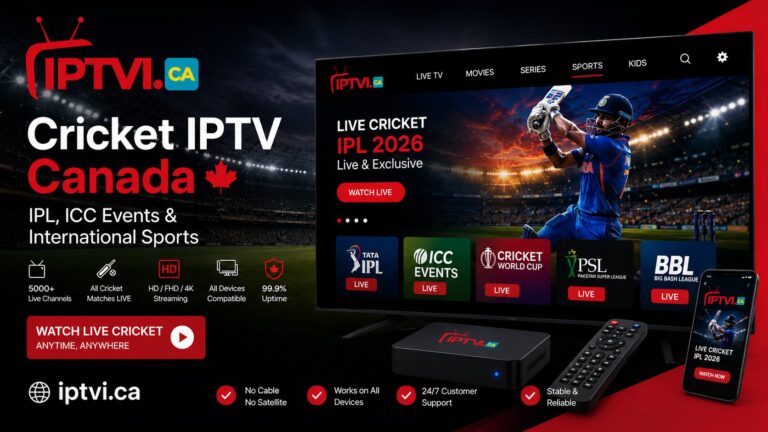 Cricket IPTV Canada | IPL, ICC Events & International Sports