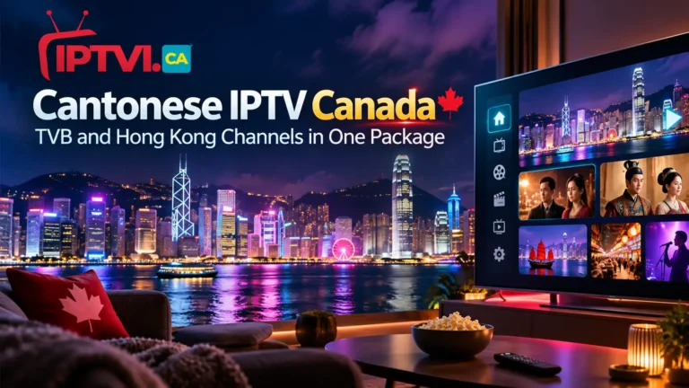 Cantonese IPTV Canada: TVB and Hong Kong Channels in One Package