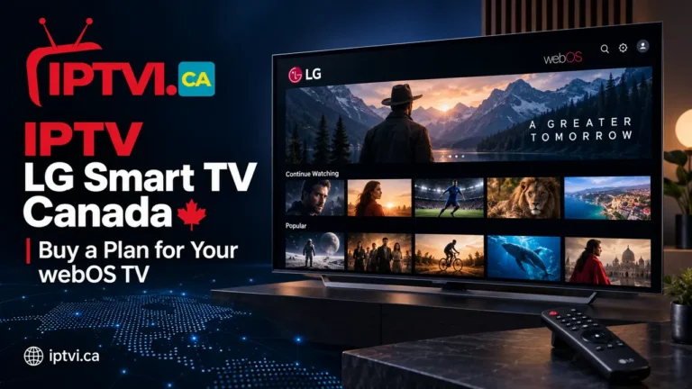 IPTV LG Smart TV Canada | Buy a Plan for Your webOS TV