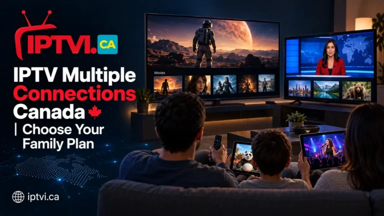 IPTV Multiple Connections Canada | Choose Your Family Plan